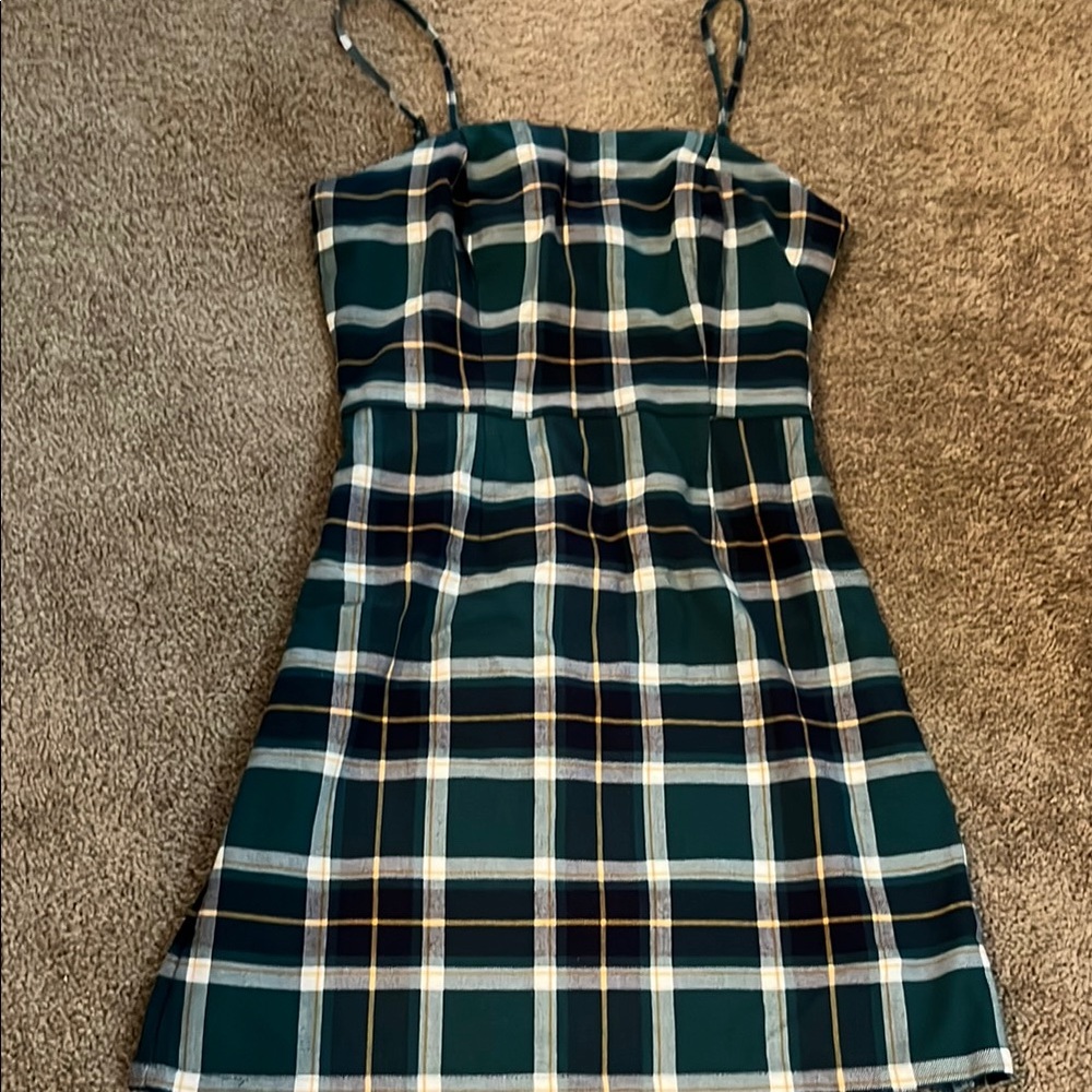 Aeropostale Plaid Mini Dress